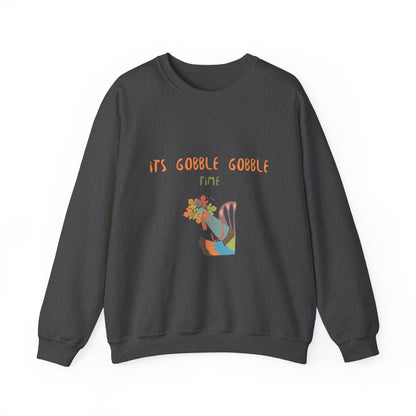 Thanksgiving Vibe Crewneck Sweatshirt, Fall Fashion, Unisex Sweatshirt, Cozy Gift for Her, Autumn Apparel, Holiday Wear - MaisonThreadory