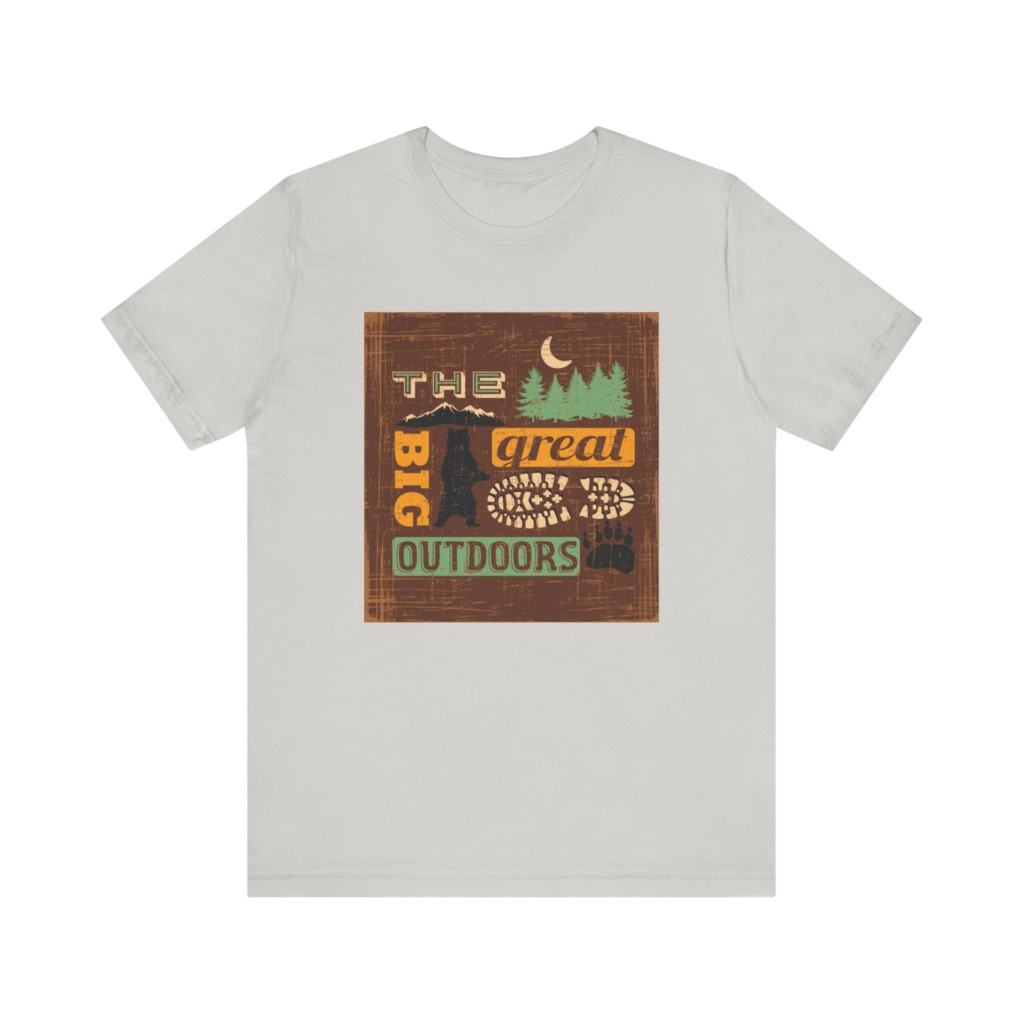 The Great Outdoors Unisex Tee, Adventure Shirt, Nature Lover Gift, Camping Apparel, Summer Vibes, Hiking Outfit - MaisonThreadory