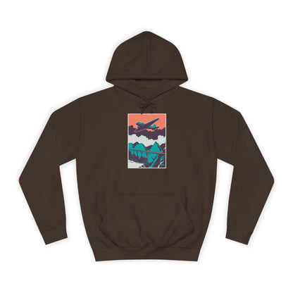 Unisex College Hoodie with Retro Adventure Design | Cozy Sweatshirt for Students, Travel Enthusiasts, Gift Idea, Casual Wear, College [...]