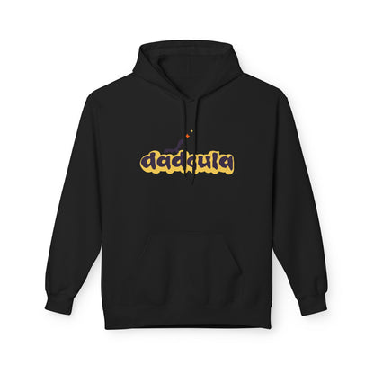 Dramatic Fleece Hoodie with Unique Design, Cozy Fall Apparel, Great for Halloween, Casual Wear, Gift for Friends - MaisonThreadory