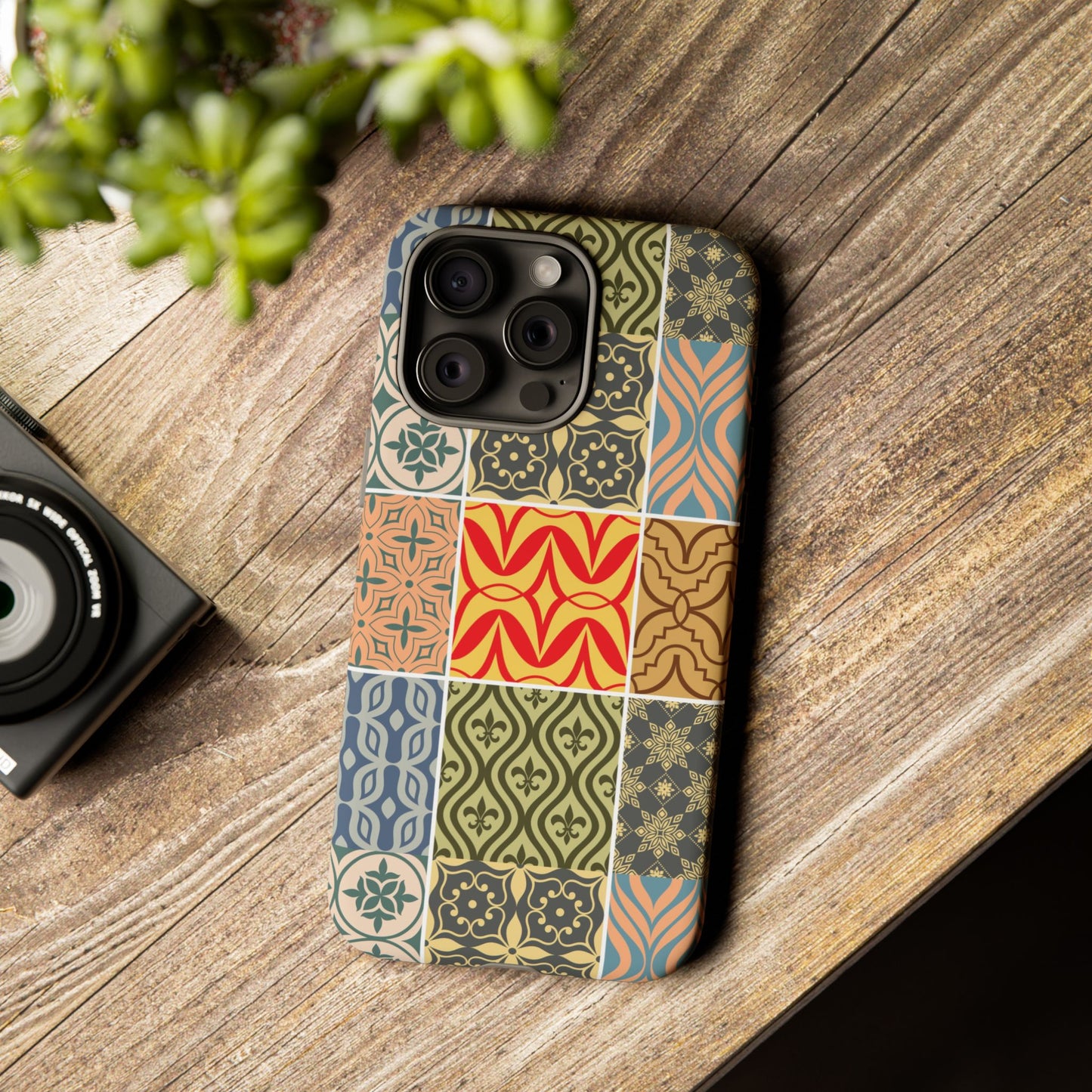 Decorative Phone Cases, Unique Phone Cover, Stylish iPhone Case, Gift for Phone Lovers, Trendy Tech Accessories
