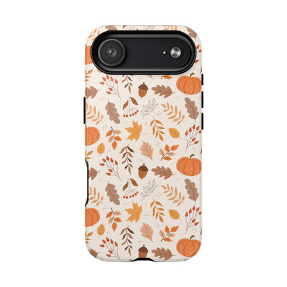Autumn Floral Phone Case - Tough Magnetic Cases for Fall, Seasonal Accessories, Nature Lover Gifts, Cute Phone Cover, Unique Phone Case - MaisonThreadory