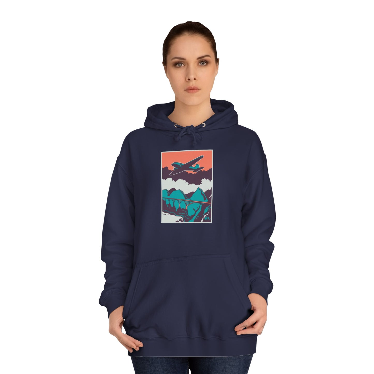 Unisex College Hoodie with Retro Adventure Design | Cozy Sweatshirt for Students, Travel Enthusiasts, Gift Idea, Casual Wear, College [...]