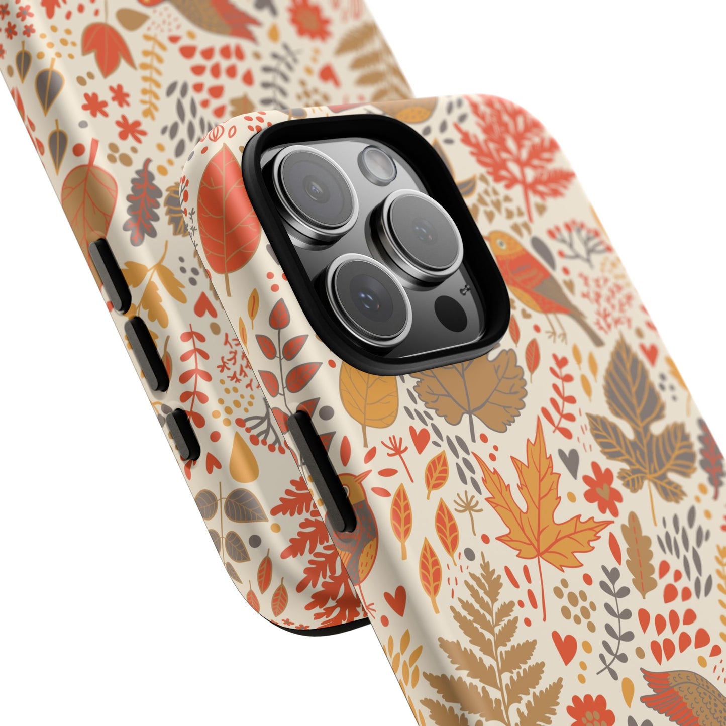 Floral Phone Case - Tough Cases for Nature Lovers, Stylish Cover, Nature-Themed Gift, Phone Accessories, Fall Aesthetic