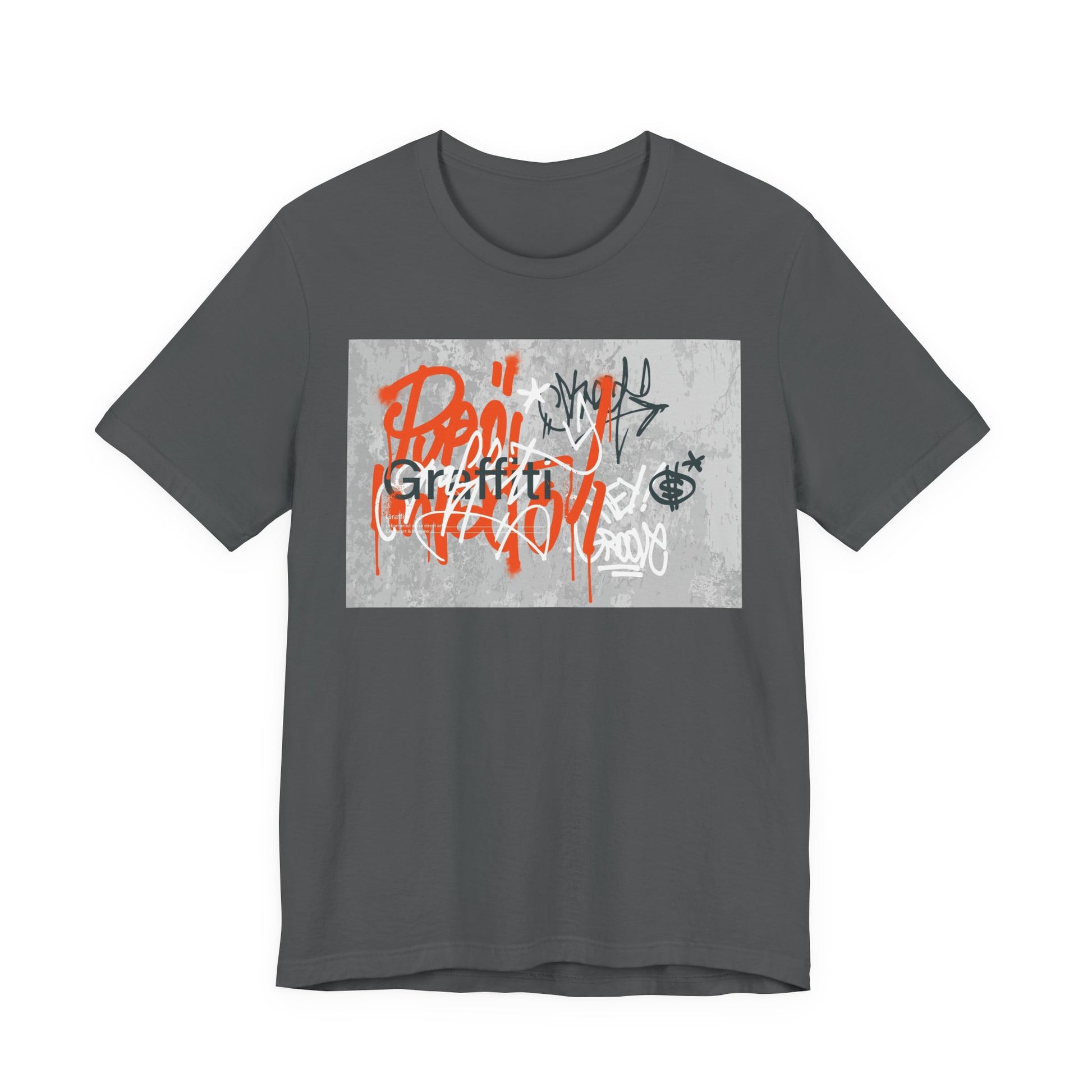 Urban Graffiti Graphic Tee, Cool Streetwear, Unisex Casual Top, Trendy Gift for Art Lovers, Stylish Outfit for Events, Art and Culture Tee - MaisonThreadory