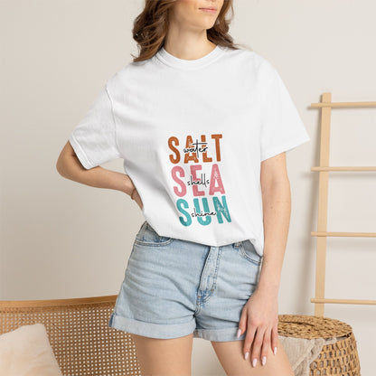 Salt Sea Sun Graphic Tee — Beach Vibes Summer T-Shirt