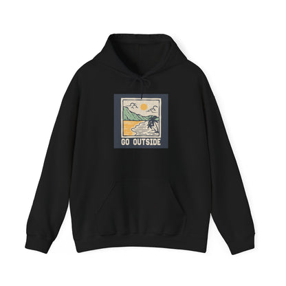 Outdoor Adventure Hooded Sweatshirt, Cozy Unisex Hoodie, Perfect for Hiking, Camping, Weekend Getaways, Gifts for Nature Lovers - MaisonThreadory
