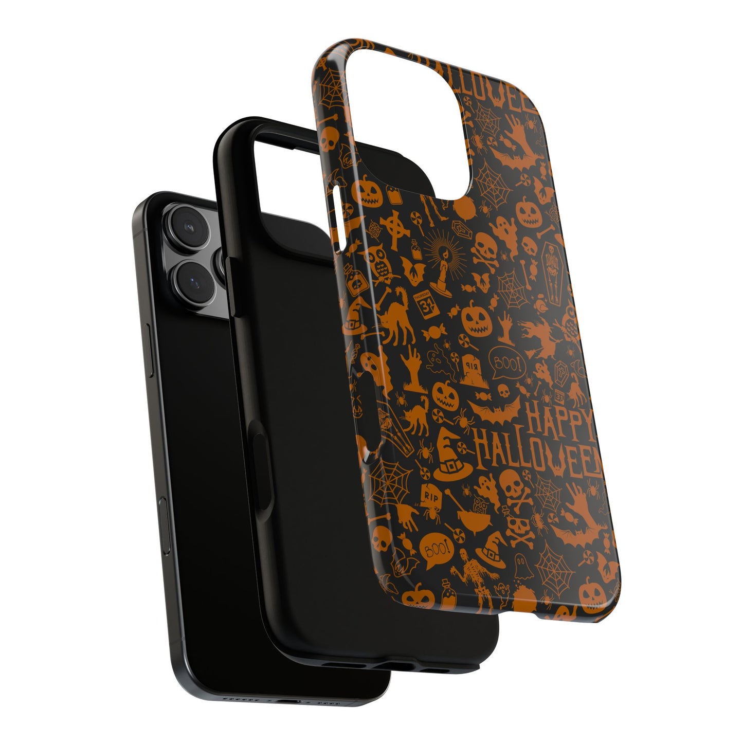 Halloween Phone Case, Tough Cases with Spooky Design, Trick or Treat Accessories, Perfect for Halloween Decor, Gift for Halloween Lovers