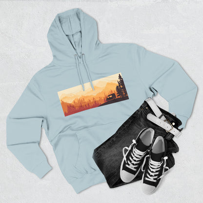 Cozy Adventure Hoodie - Great for Camping, Outdoors, Travel, Gift for Nature Lovers, Fall Style, Hiking Gear - MaisonThreadory
