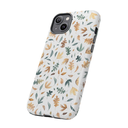 Stylish Floral Phone Case - Tough Cases, Nature-Inspired Design, Gift for Her, Phone Accessory, Floral Pattern Cover