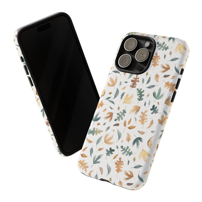 Stylish Floral Phone Case - Tough Cases, Nature-Inspired Design, Gift for Her, Phone Accessory, Floral Pattern Cover