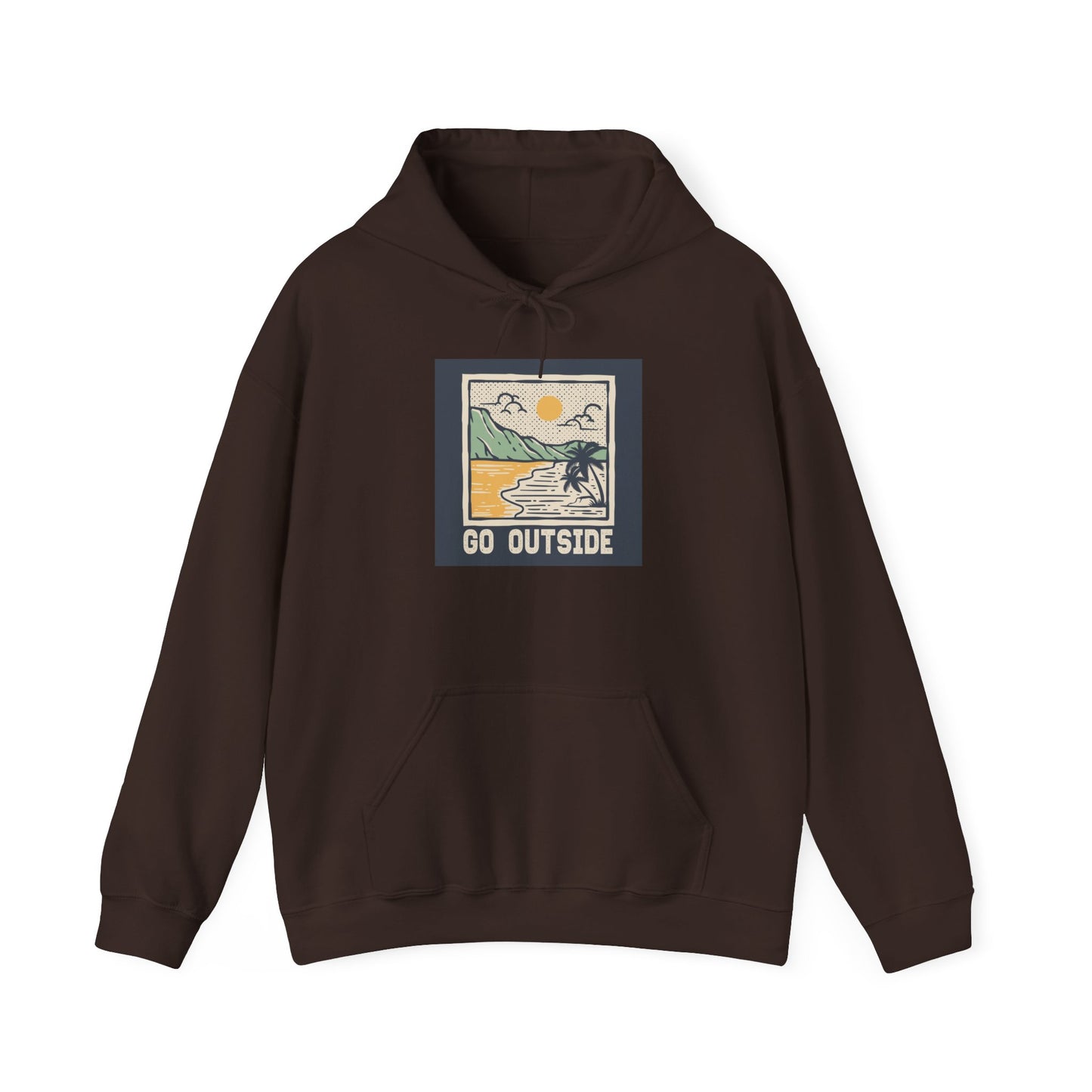 Outdoor Adventure Hooded Sweatshirt, Cozy Unisex Hoodie, Perfect for Hiking, Camping, Weekend Getaways, Gifts for Nature Lovers - MaisonThreadory