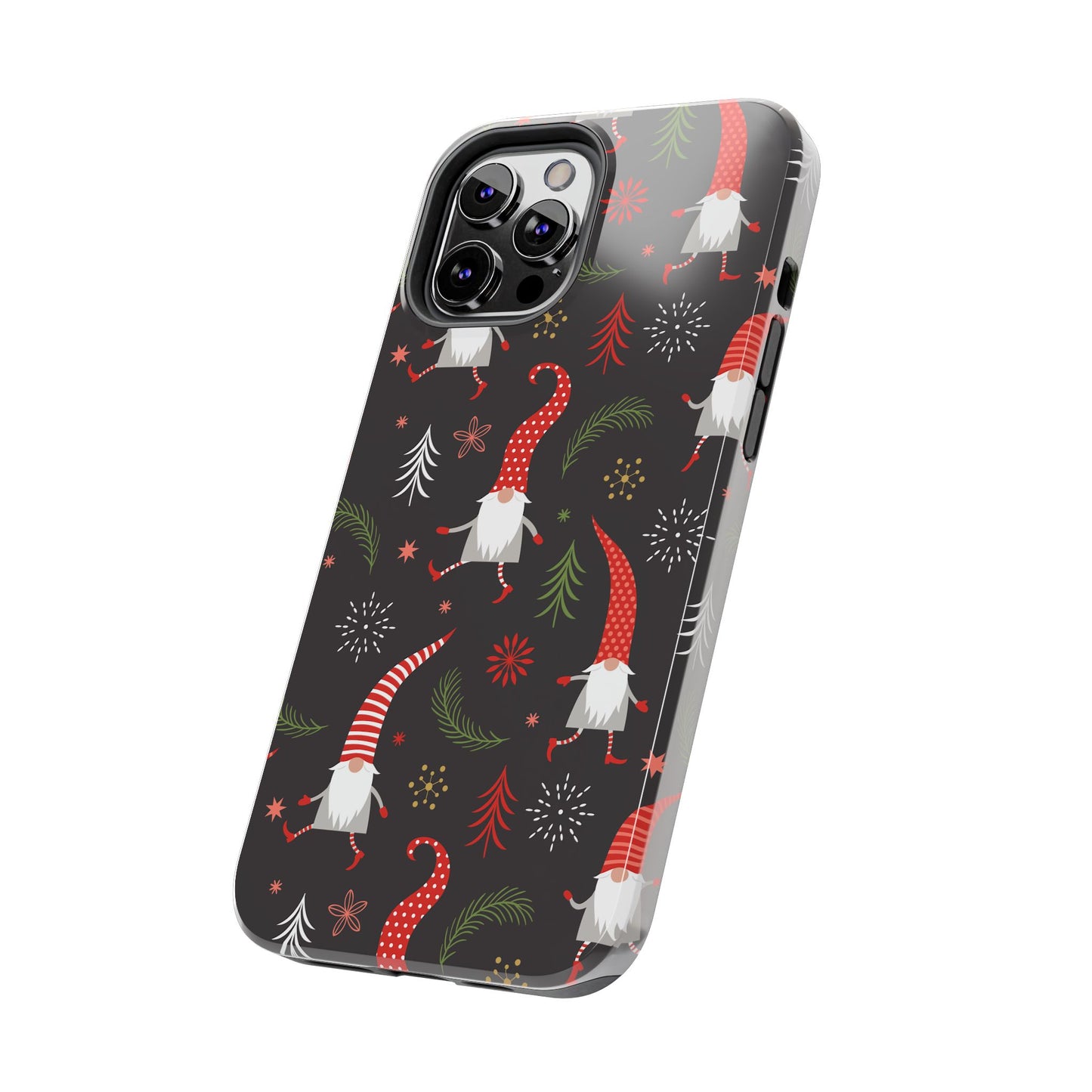 Gnomes & Holiday Cheer Tough Phone Cases, Cute Phone Accessories, Holiday Gift, Gnome Phone Cover, Festive Phone Protection, Winter Decor