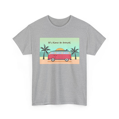 Van Life T-Shirt, Adventure Graphic Tee, Road Trip Unisex Shirt, Nature Wanderlust Top, Camping Hiking Apparel - MaisonThreadory