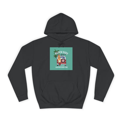 Beachside Vibes Unisex Hoodie | Perfect for College Students, Cozy Days, Summer Vacations, Gift for Friends, Casual Wear - MaisonThreadory