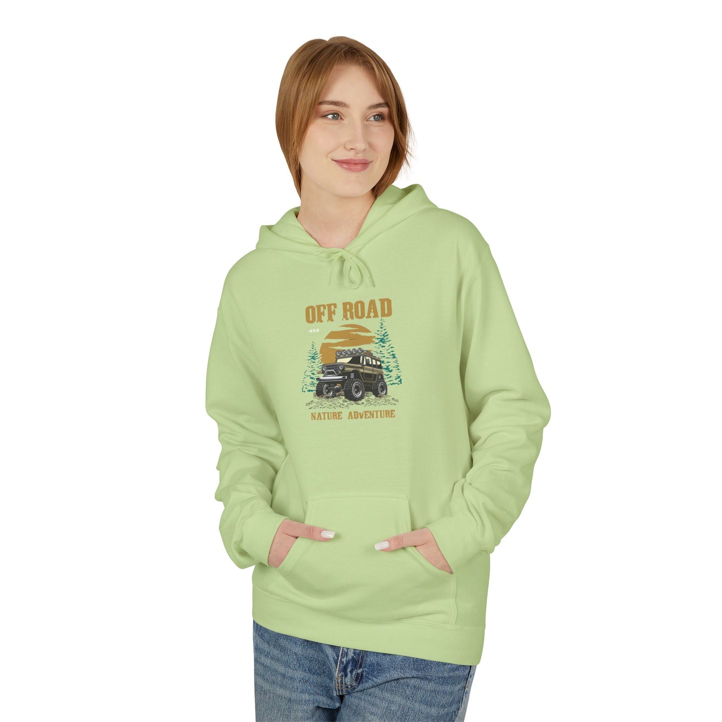 Adventure Off Road Hoodie - Perfect for Outdoor Lovers, Nature Trips, Camping, Gift for Adventurers, Road Trip Essentials