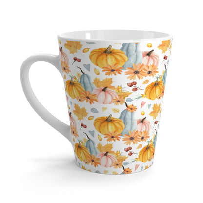 Fall Pumpkin Latte Mug | Cozy Coffee Cup for Autumn | Seasonal Kitchen Decor | Gift for Pumpkin Lovers | Thanksgiving Mug - MaisonThreadory