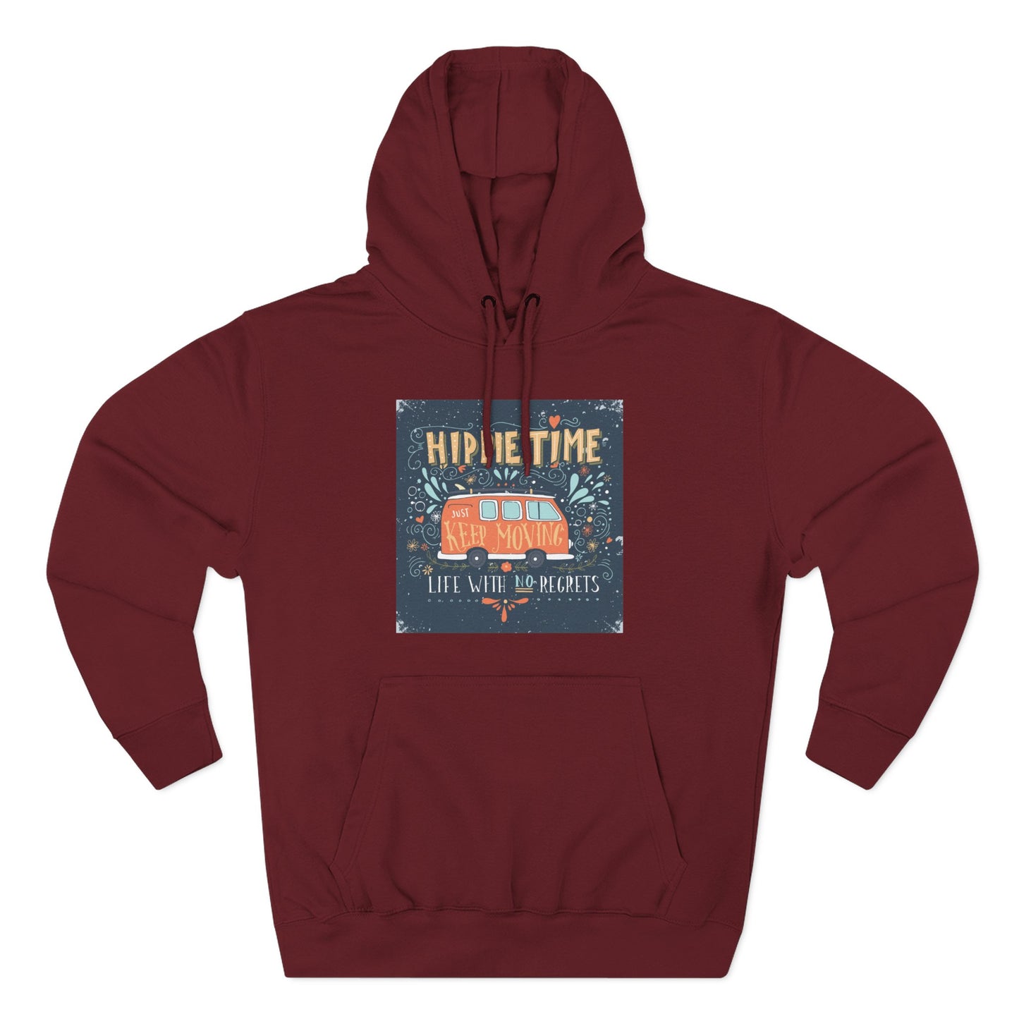 Hip & Cozy Fleece Hoodie - Perfect for Chill Vibes, Gift for Her, Winter Wear, Relaxed Style, Casual Layering - MaisonThreadory
