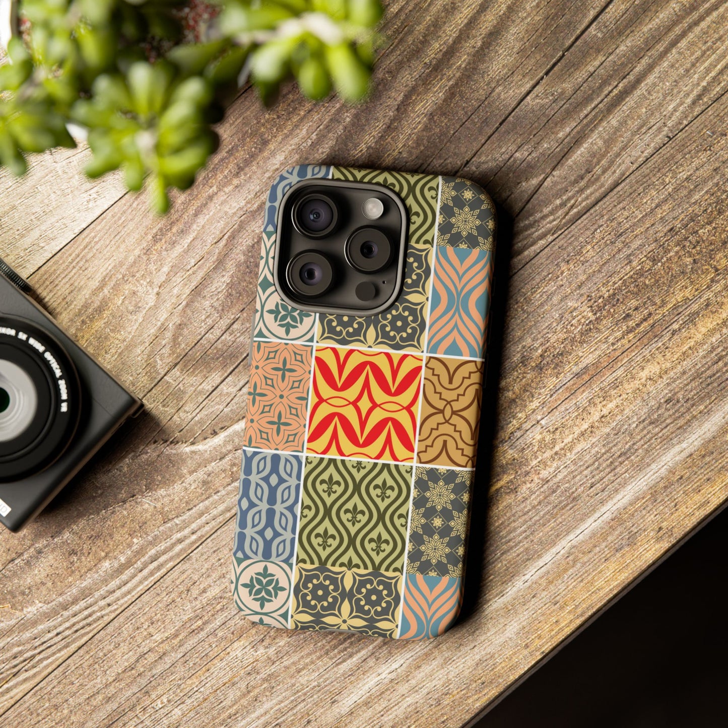 Decorative Phone Cases, Unique Phone Cover, Stylish iPhone Case, Gift for Phone Lovers, Trendy Tech Accessories