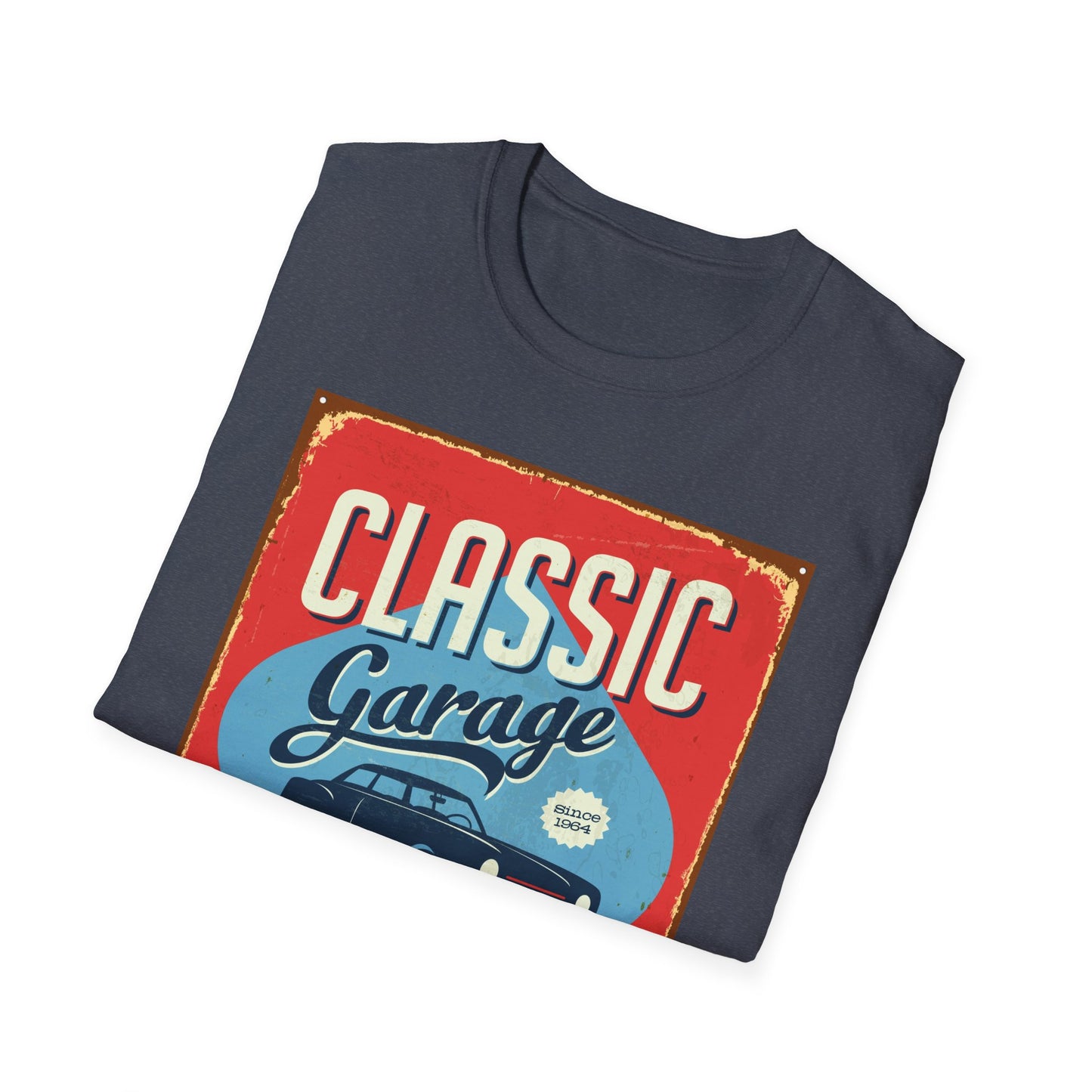 Classic Garage Vintage T-Shirt, Car Lovers Gift, Retro Car Tee, Father's Day Shirt, Classic Auto Enthusiast Apparel