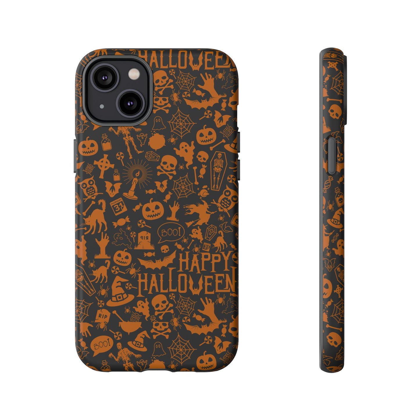 Halloween Phone Case, Tough Cases with Spooky Design, Trick or Treat Accessories, Perfect for Halloween Decor, Gift for Halloween Lovers