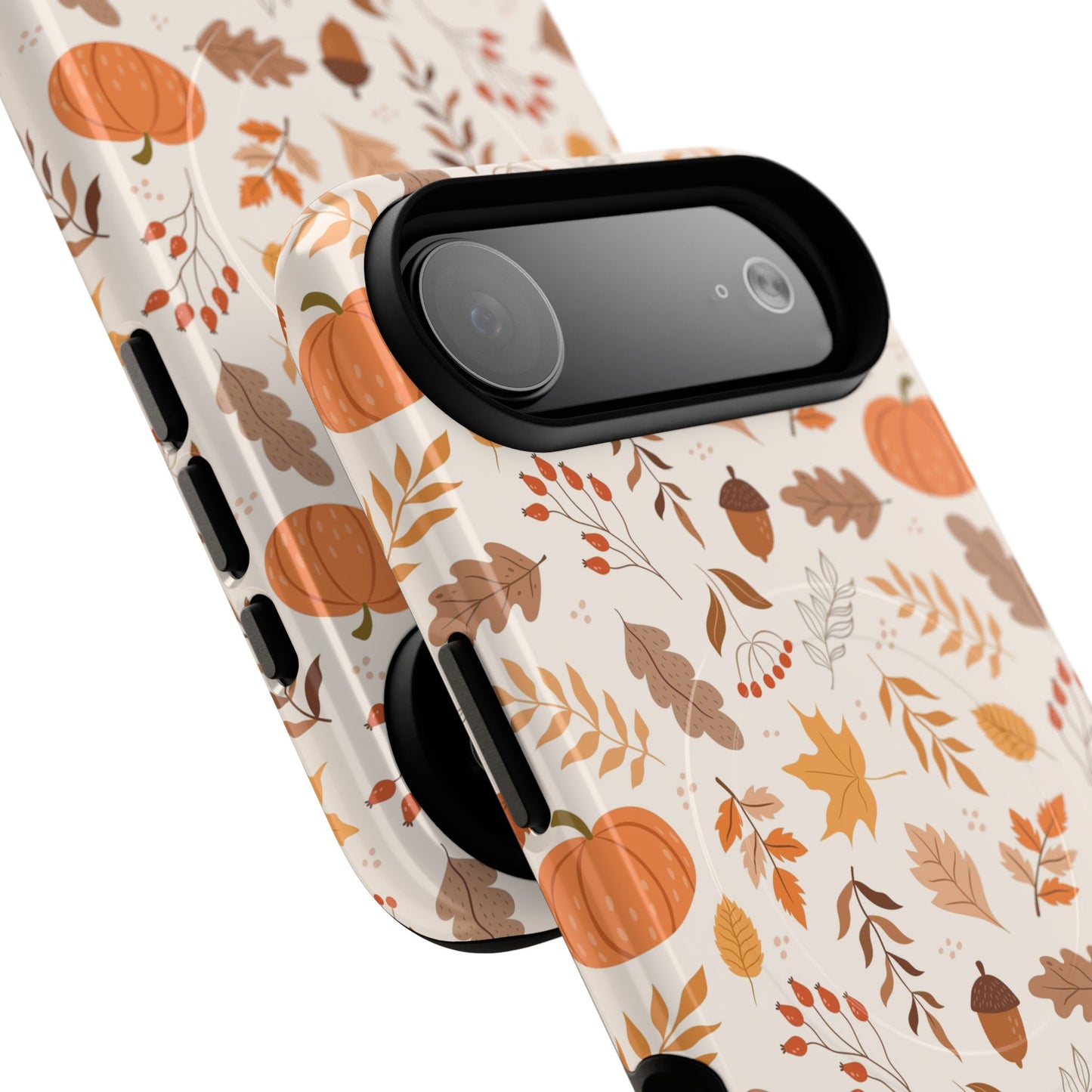 Autumn Floral Phone Case - Tough Magnetic Cases for Fall, Seasonal Accessories, Nature Lover Gifts, Cute Phone Cover, Unique Phone Case - MaisonThreadory