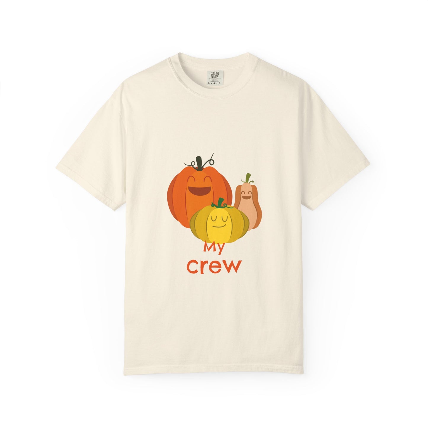 Cute Pumpkin Family T-Shirt, Fall Apparel, Halloween Shirt, Thanksgiving Gift, Harvest Crew Tee, Unisex Seasonal Wear - MaisonThreadory