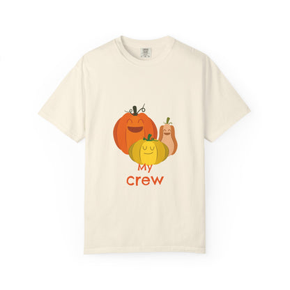 Cute Pumpkin Family T-Shirt, Fall Apparel, Halloween Shirt, Thanksgiving Gift, Harvest Crew Tee, Unisex Seasonal Wear - MaisonThreadory