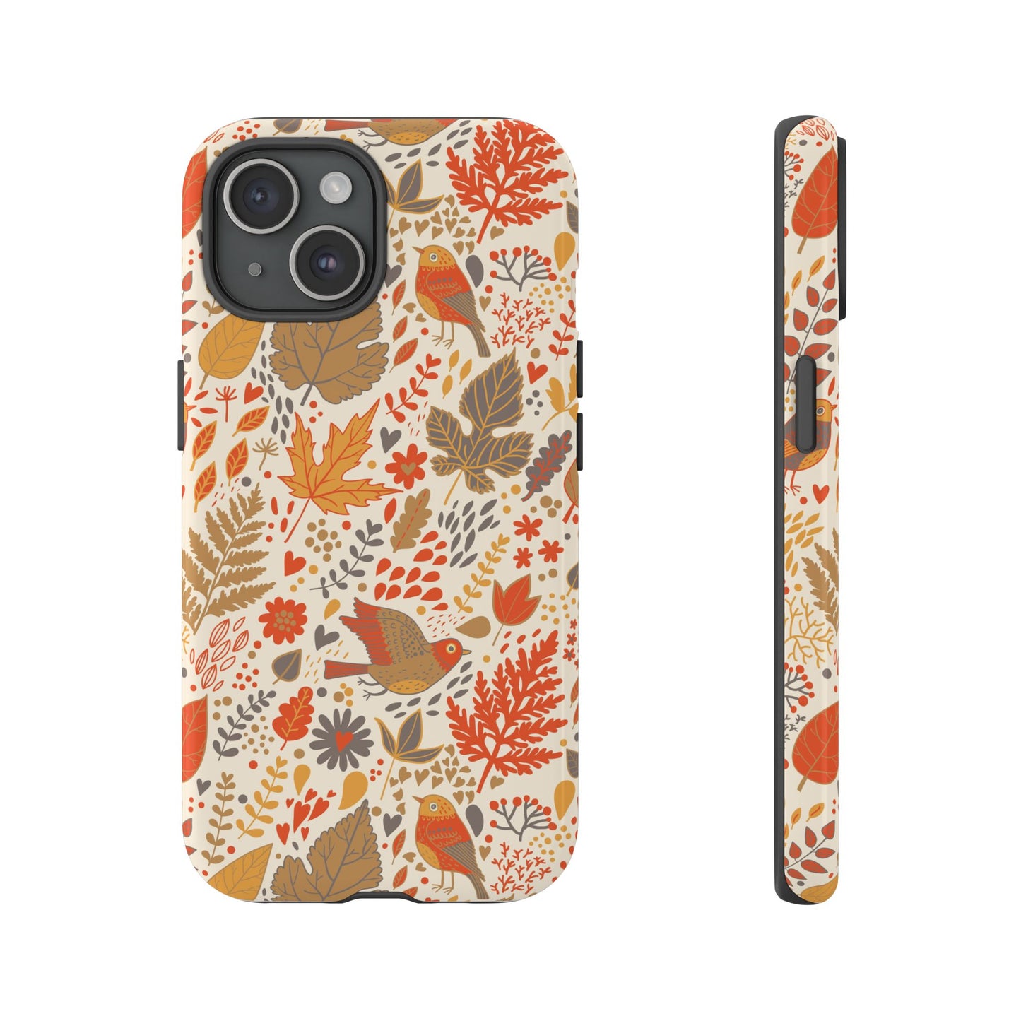Floral Phone Case - Tough Cases for Nature Lovers, Stylish Cover, Nature-Themed Gift, Phone Accessories, Fall Aesthetic