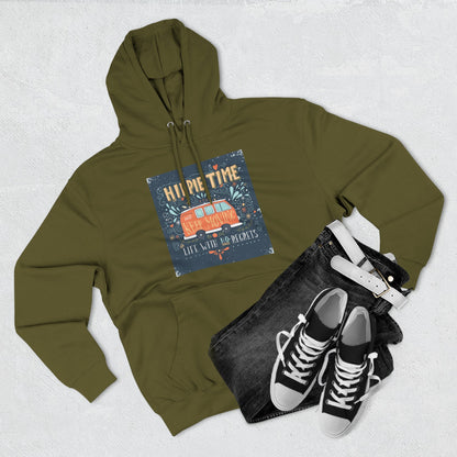 Hip & Cozy Fleece Hoodie - Perfect for Chill Vibes, Gift for Her, Winter Wear, Relaxed Style, Casual Layering - MaisonThreadory