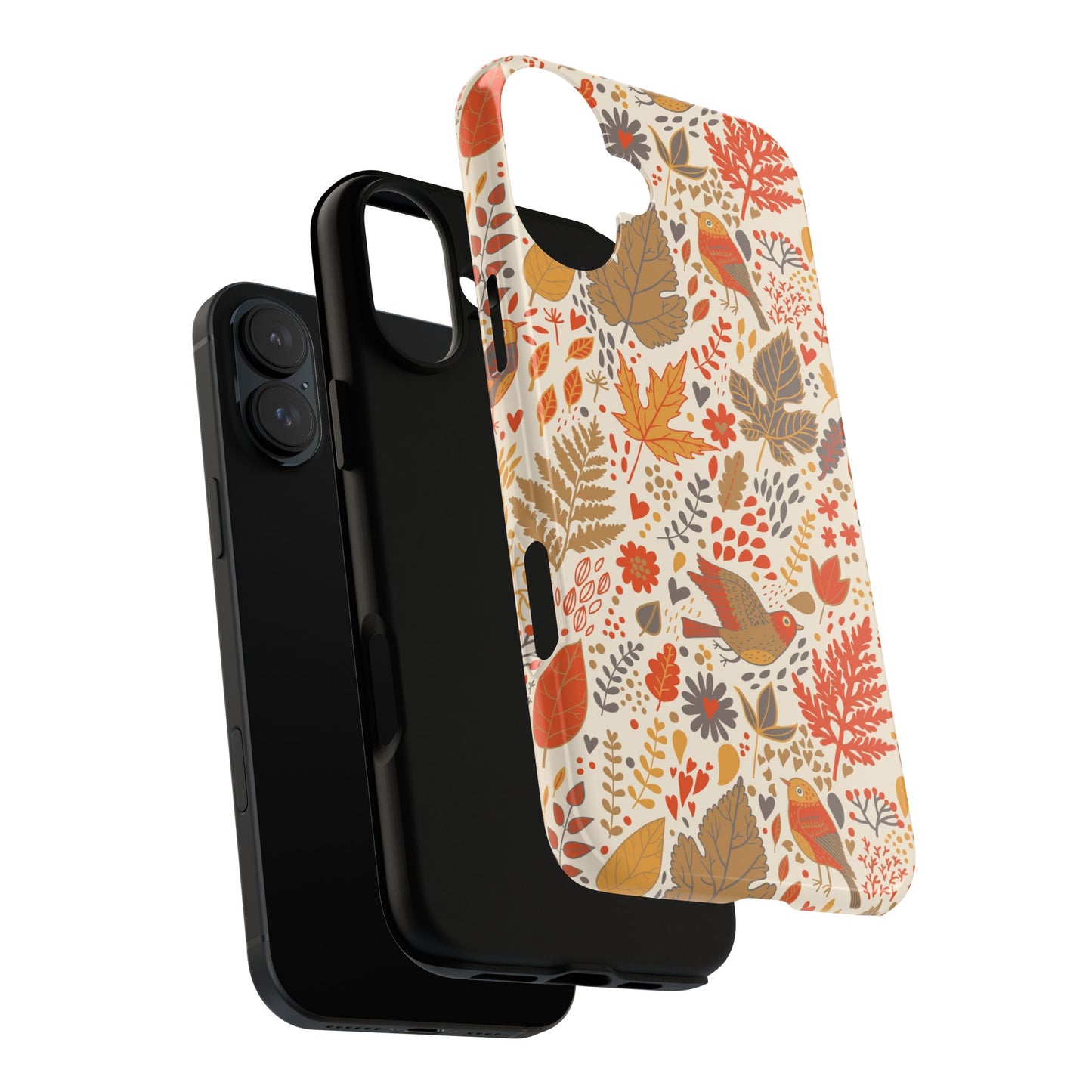 Floral Phone Case - Tough Cases for Nature Lovers, Stylish Cover, Nature-Themed Gift, Phone Accessories, Fall Aesthetic