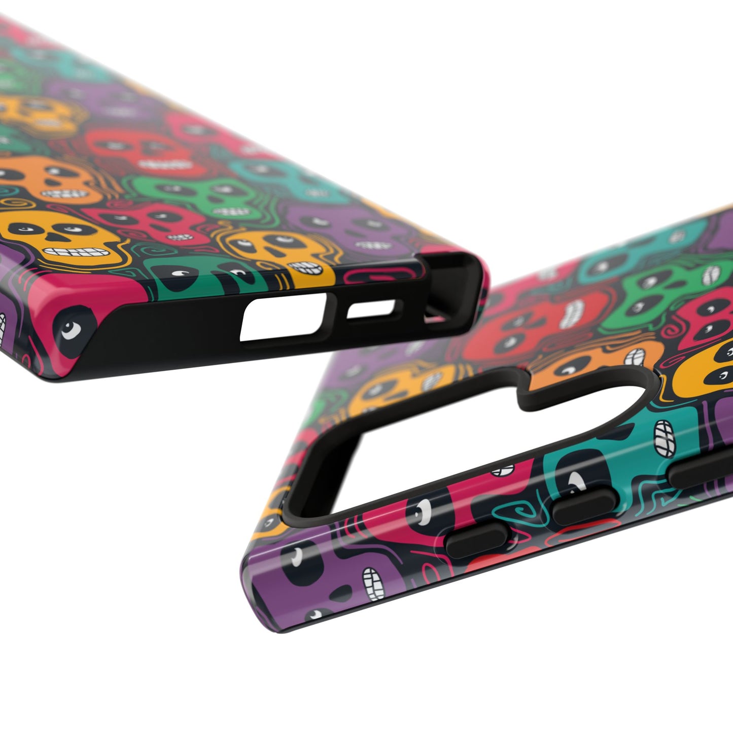 Phone Case, Day of the Dead Tough Case Phone, Mexican Skull Phone Cover, Floral Skeleton Phone Protector, Sugar Skull iPhone Case, Tough