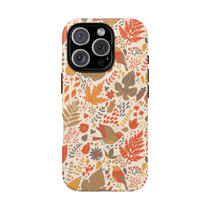 Floral Phone Case - Tough Cases for Nature Lovers, Stylish Cover, Nature-Themed Gift, Phone Accessories, Fall Aesthetic