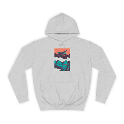 Unisex College Hoodie with Retro Adventure Design | Cozy Sweatshirt for Students, Travel Enthusiasts, Gift Idea, Casual Wear, College [...]