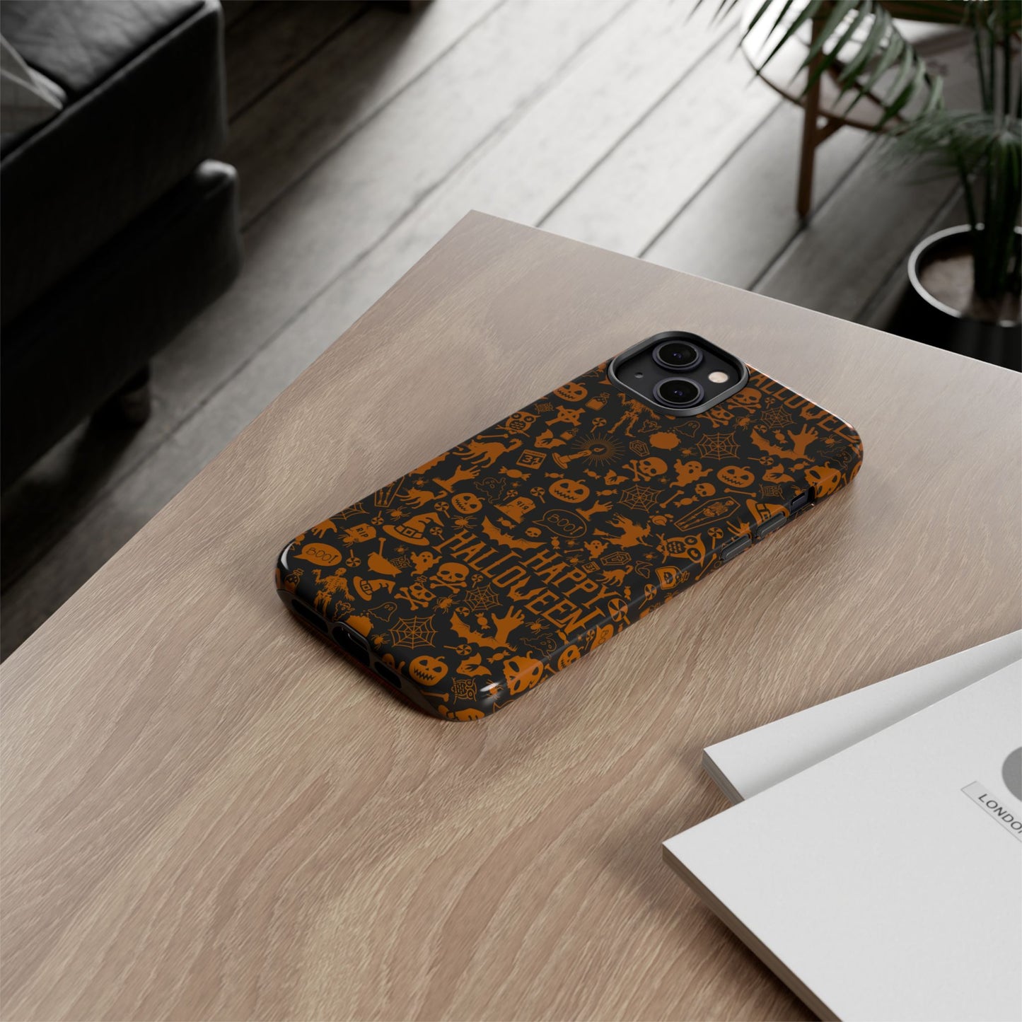 Halloween Phone Case, Tough Cases with Spooky Design, Trick or Treat Accessories, Perfect for Halloween Decor, Gift for Halloween Lovers