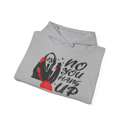 Spooky Phone Call Hoodie - Cozy Unisex Sweatshirt for Halloween, Horror Fans, Casual Wear, Gift Ideas, Scary Movie Nights - MaisonThreadory