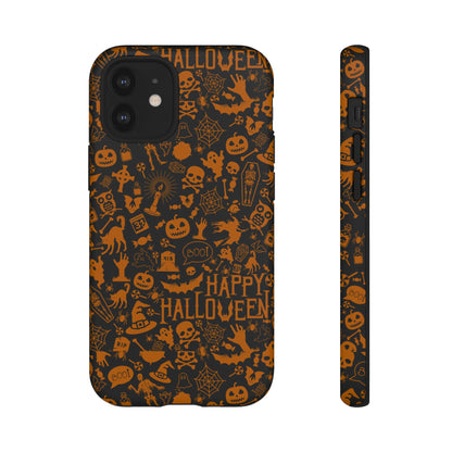 Halloween Phone Case, Tough Cases with Spooky Design, Trick or Treat Accessories, Perfect for Halloween Decor, Gift for Halloween Lovers