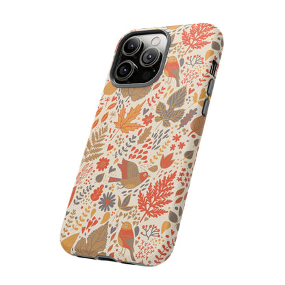 Floral Phone Case - Tough Cases for Nature Lovers, Stylish Cover, Nature-Themed Gift, Phone Accessories, Fall Aesthetic