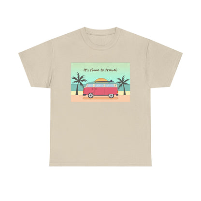 Van Life T-Shirt, Adventure Graphic Tee, Road Trip Unisex Shirt, Nature Wanderlust Top, Camping Hiking Apparel - MaisonThreadory