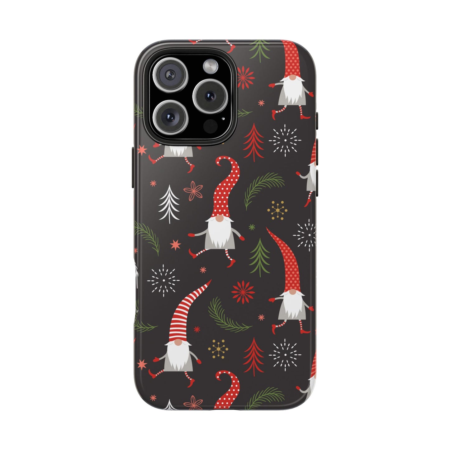 Gnomes & Holiday Cheer Tough Phone Cases, Cute Phone Accessories, Holiday Gift, Gnome Phone Cover, Festive Phone Protection, Winter Decor
