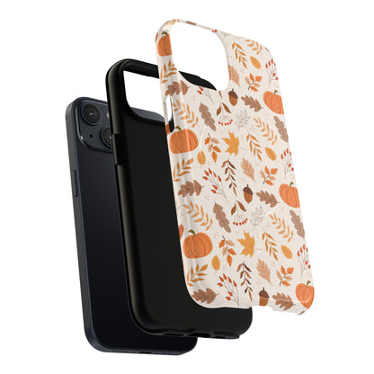 Autumn Floral Phone Case - Tough Magnetic Cases for Fall, Seasonal Accessories, Nature Lover Gifts, Cute Phone Cover, Unique Phone Case - MaisonThreadory