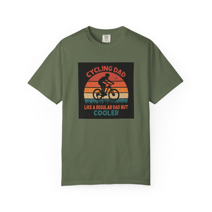 Cycling Dad T-Shirt, Vintage Bike Shirt for Dads, Perfect Gift for Father's Day, Cycling Enthusiasts Tee, Casual Family Gift - MaisonThreadory