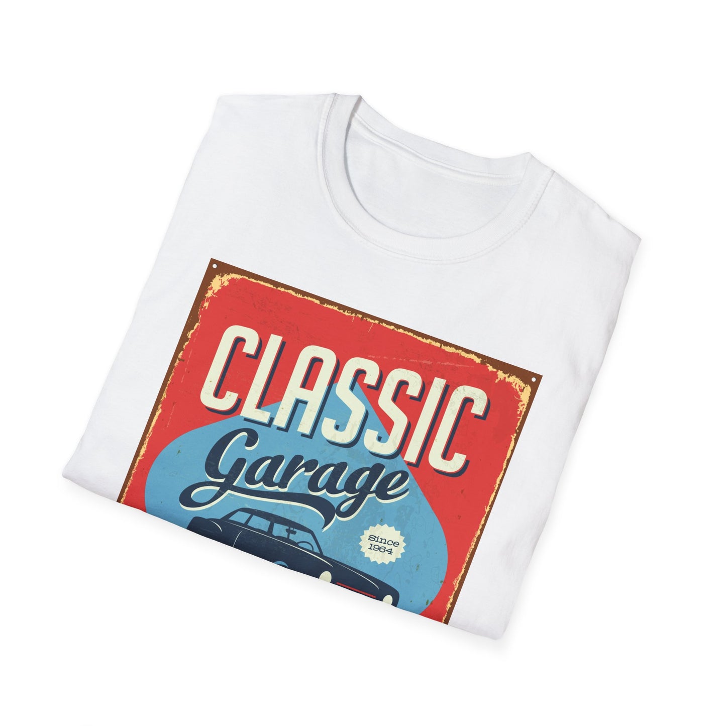 Classic Garage Vintage T-Shirt, Car Lovers Gift, Retro Car Tee, Father's Day Shirt, Classic Auto Enthusiast Apparel
