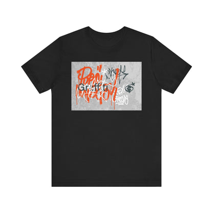 Urban Graffiti Graphic Tee, Cool Streetwear, Unisex Casual Top, Trendy Gift for Art Lovers, Stylish Outfit for Events, Art and Culture Tee - MaisonThreadory