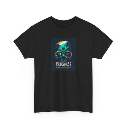 Eco-Friendly Graphic Tee with Funky Design, Unisex Heavy Cotton T-Shirt, Cool Casual Wear, Summer Festival Outfit, Gift for Friends