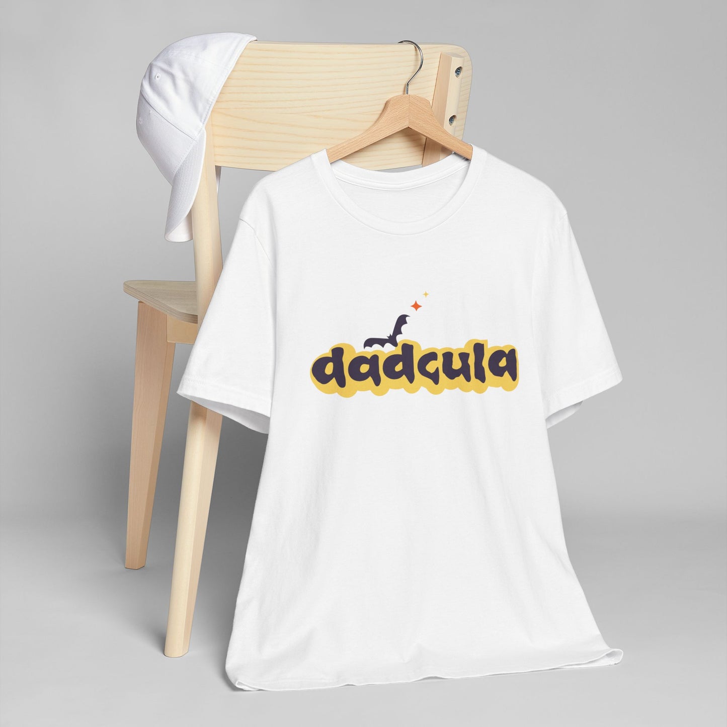 Dadcula T-Shirt, Funny Dad Shirt, Halloween Apparel, Unisex Jersey Tee, Gift for Dads, Casual Outfit - MaisonThreadory