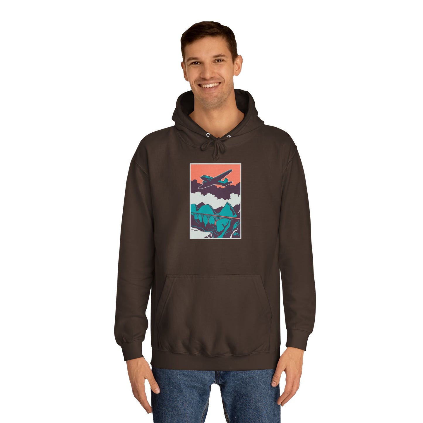 Unisex College Hoodie with Retro Adventure Design | Cozy Sweatshirt for Students, Travel Enthusiasts, Gift Idea, Casual Wear, College [...]