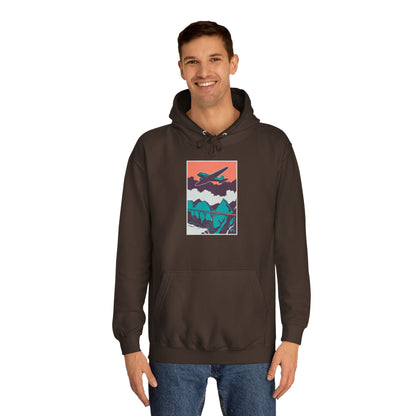 Unisex College Hoodie with Retro Adventure Design | Cozy Sweatshirt for Students, Travel Enthusiasts, Gift Idea, Casual Wear, College [...]
