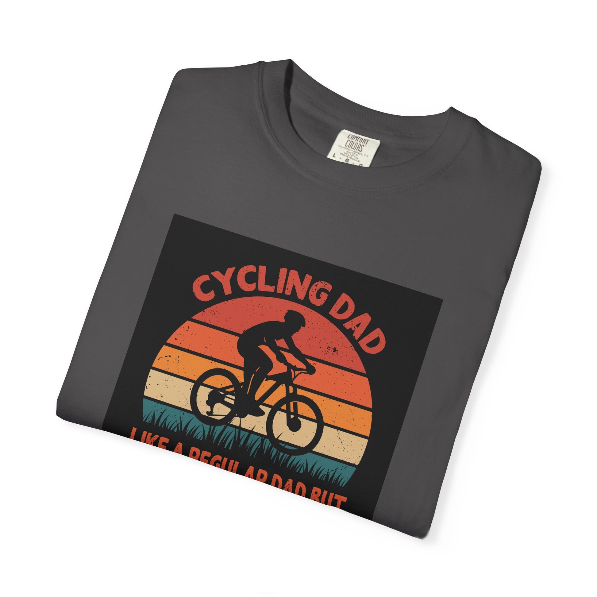 Cycling Dad T-Shirt, Vintage Bike Shirt for Dads, Perfect Gift for Father's Day, Cycling Enthusiasts Tee, Casual Family Gift - MaisonThreadory
