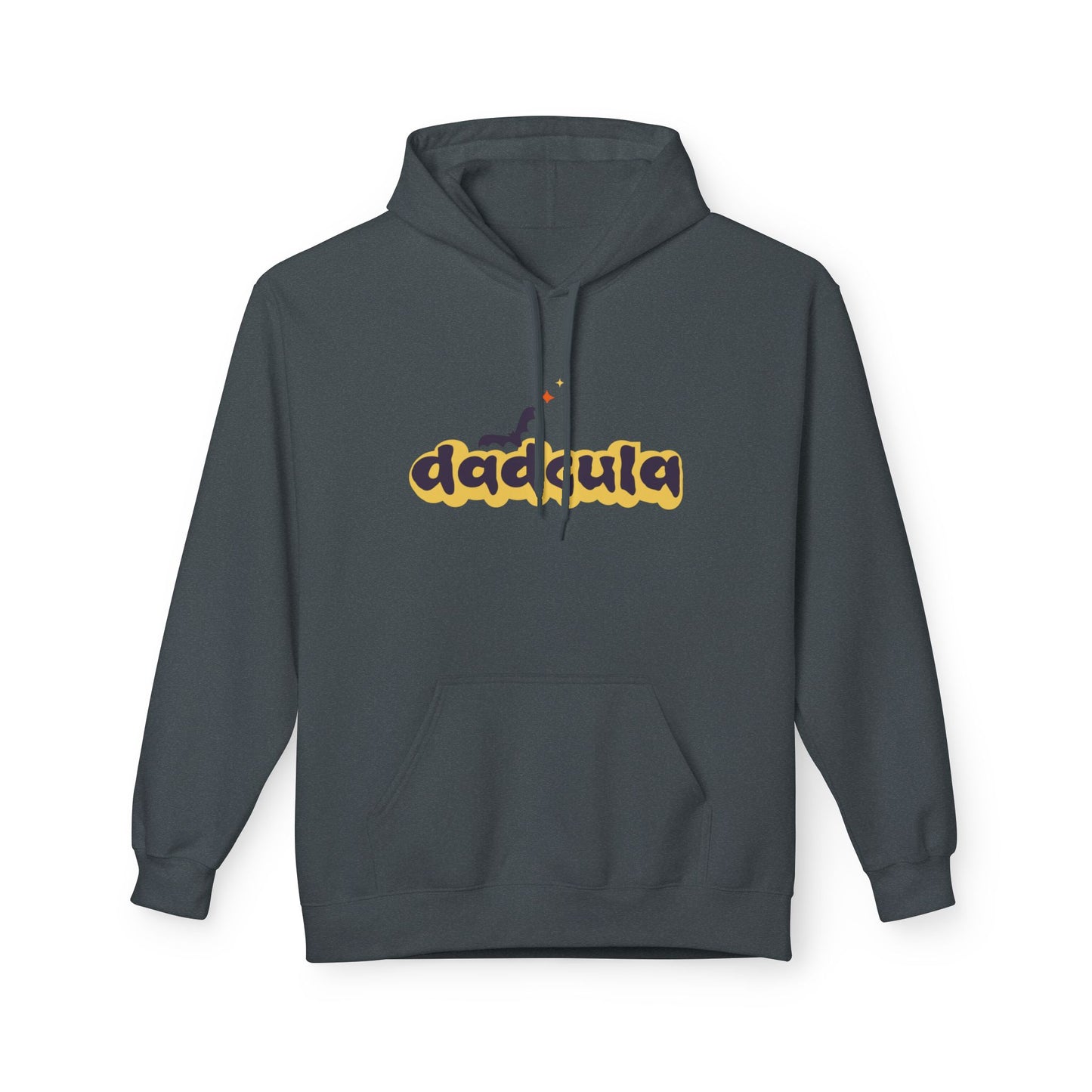 Dramatic Fleece Hoodie with Unique Design, Cozy Fall Apparel, Great for Halloween, Casual Wear, Gift for Friends - MaisonThreadory